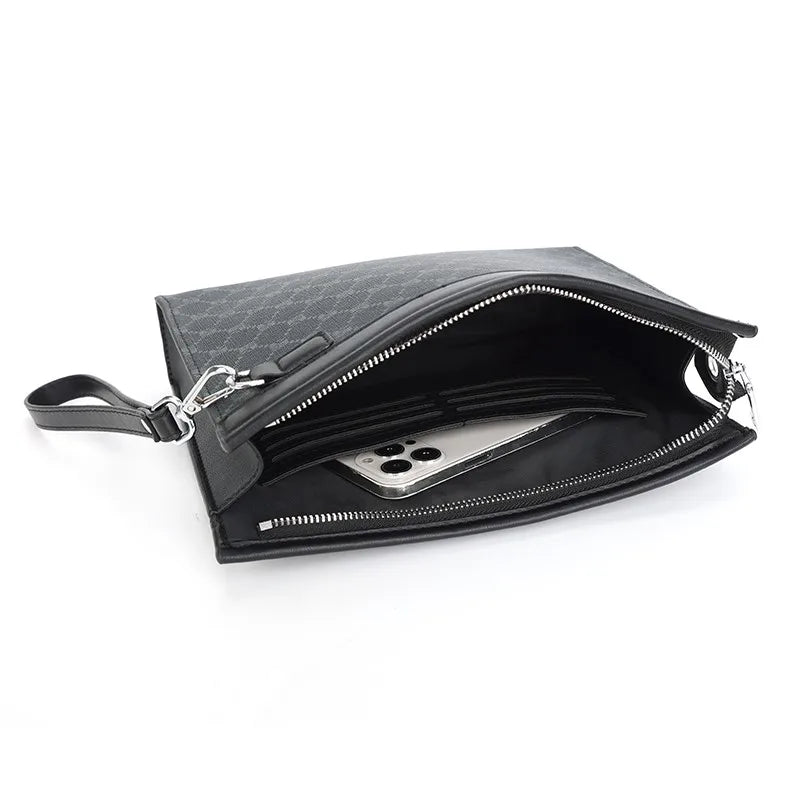 New Men Clutches Bags Man Wallets Envelope Bag Purse Business Male Phone Clutch Bags Designer Men Bags Wristlets Bags