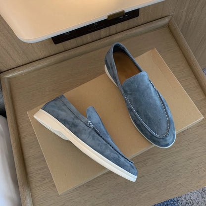 Loafer Uomo | Design Slip-On & Suola Bianca Casual-Chic